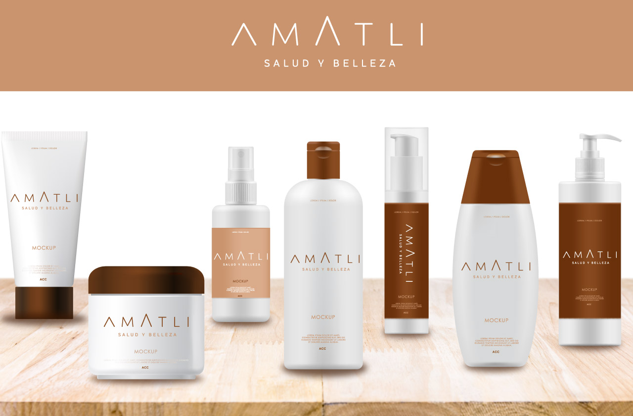 Brandland. Logotipo e Identidad Corporativa: Amatli