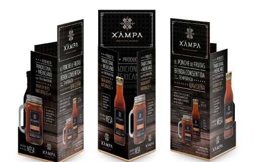 Brandland. Diseño Gráfico: Folleto Xämpa